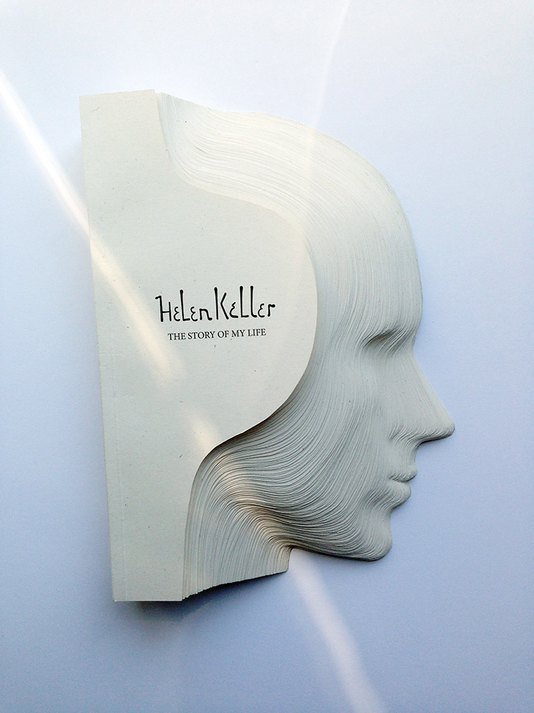 Agnieszka Tchórzewska, autobiografia Helen Keller, książka jako obiekt sensualny