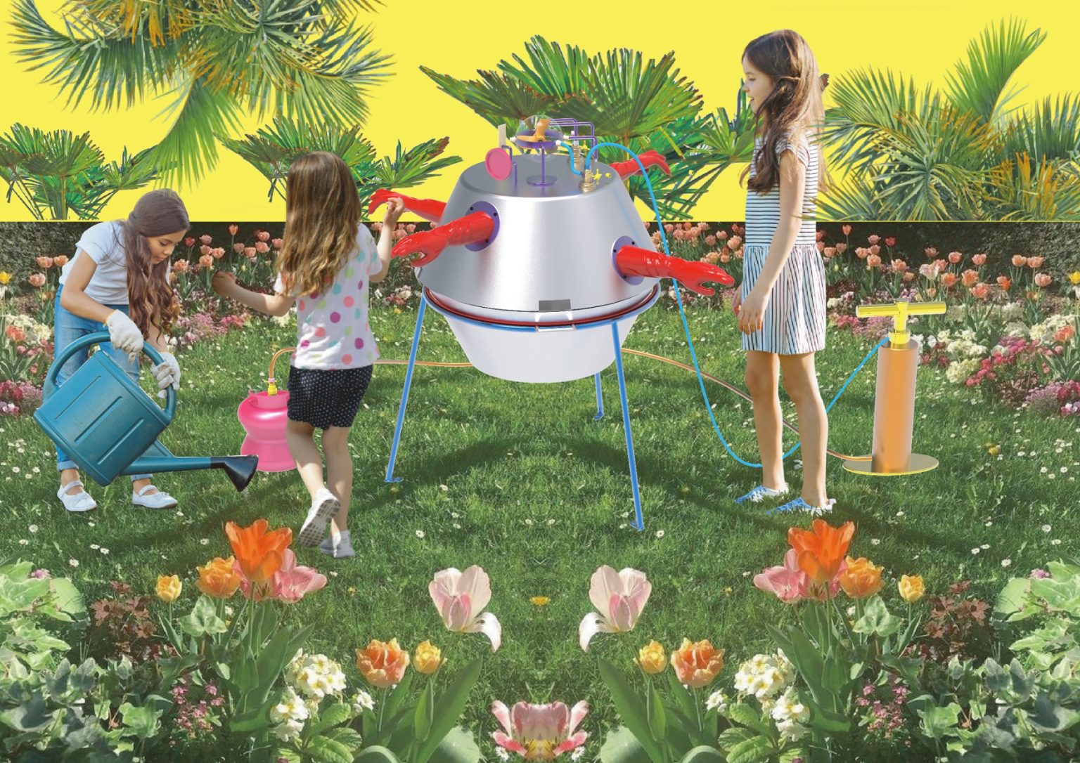 Biogazowania dla dzieci - Zuzanna Banasiak, Anna Eliza Gwiazda, Mateusz Mioduszewski. Prowadzący: dr hab. Grzegorz Niwiński