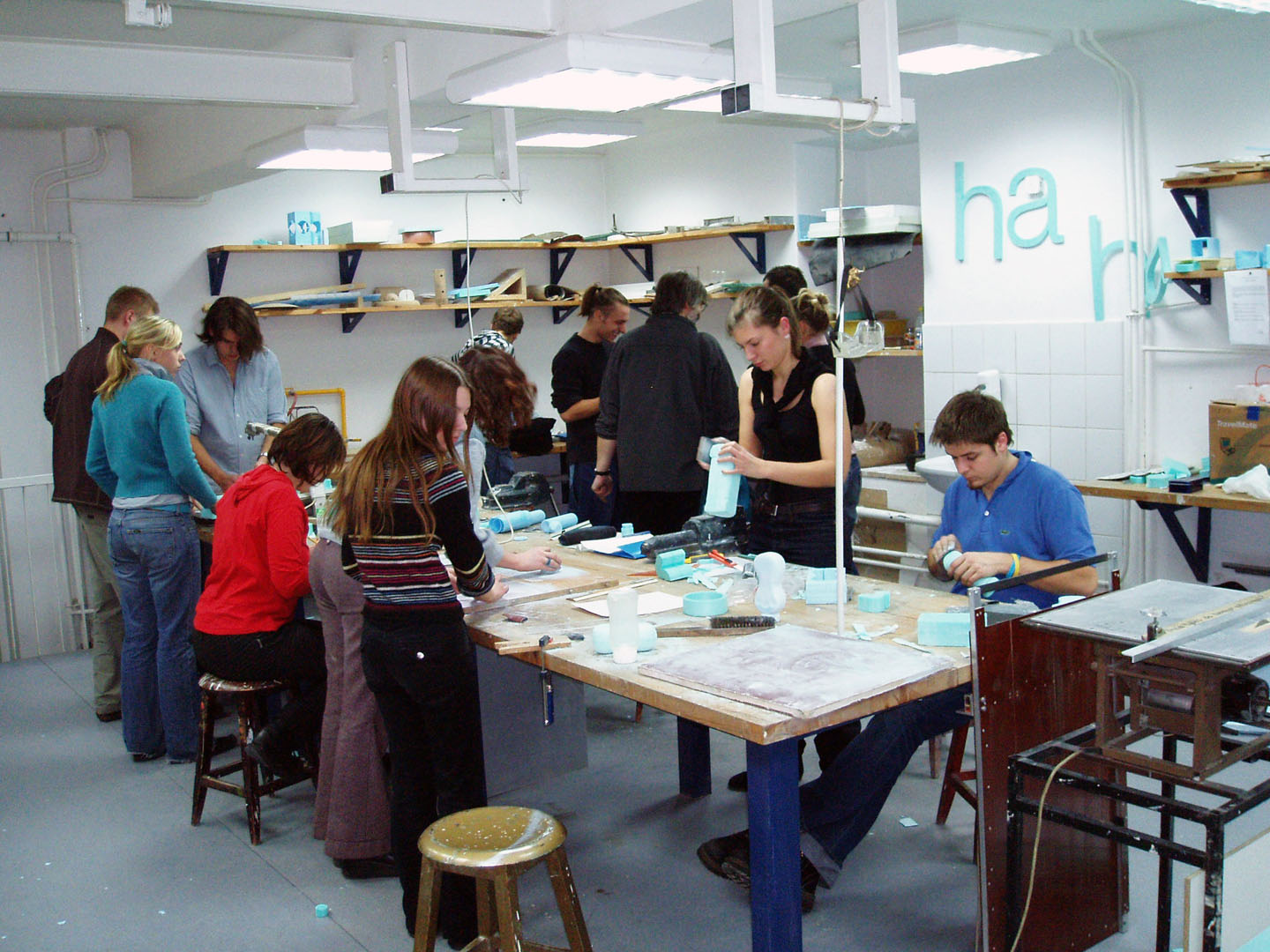 listopad 2005. Modelarnia, fot. Tomasz Januszewski