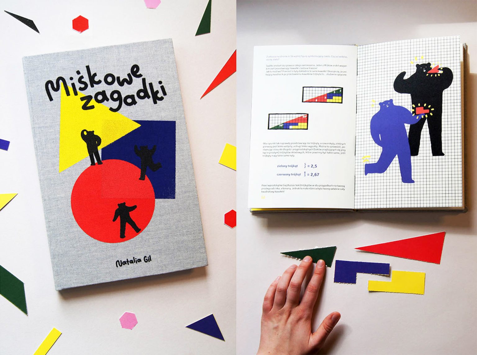 Natalia Gil, „Miśkowe zagadki” Projekt matematycznej książki edukacyjnej – dyplom licencjacki. Promotor: dr hab. Artur Frankowski, prof. ASP