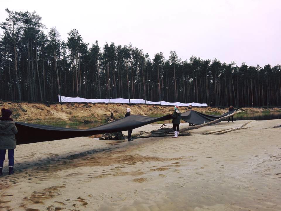 Szumin, Dialogi nad rzeką. Pracownia Kompozycji Brył i Płaszczyzn, prof. Grzegorz Kowalski, dr Ewa Maria Śmigielska