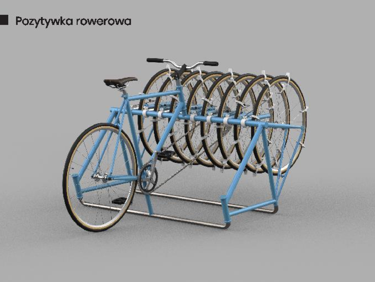 Music box made of recycled bicycle parts. Maciej Głowacki, 2019