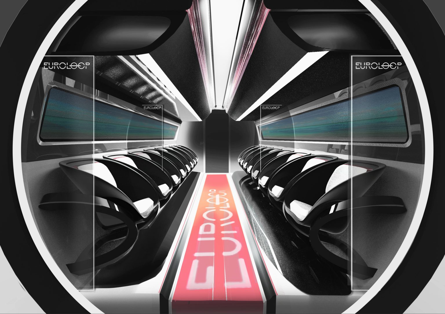 Hyperloop –wnętrze – M. Nadolny