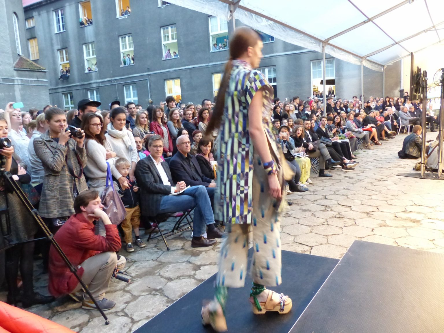 2014. Pokaz pierwszych dyplomów Katedry Mody, fot. Jerzy Szaniawski