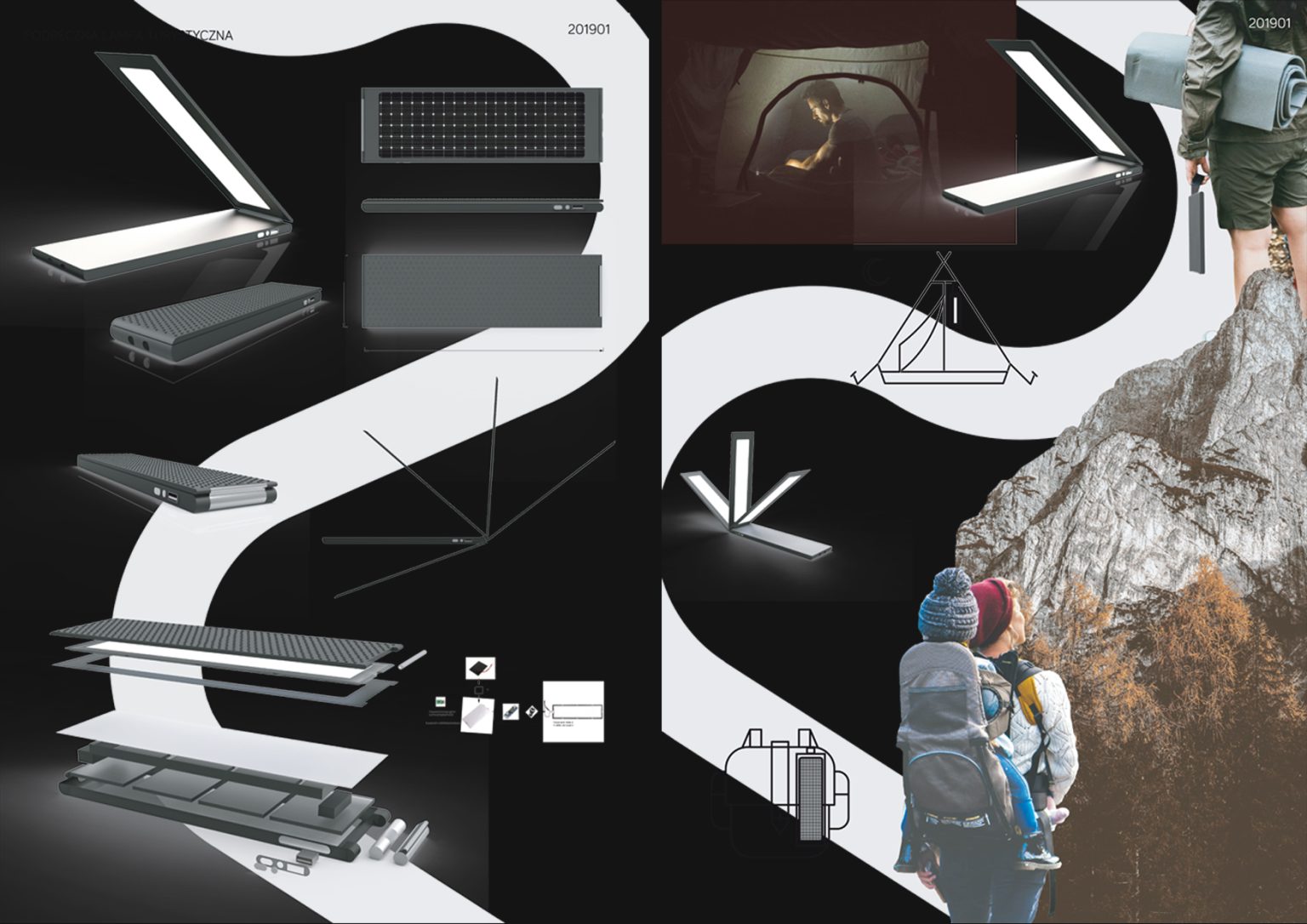 Lampa turystyczna – K. Sroczyńska