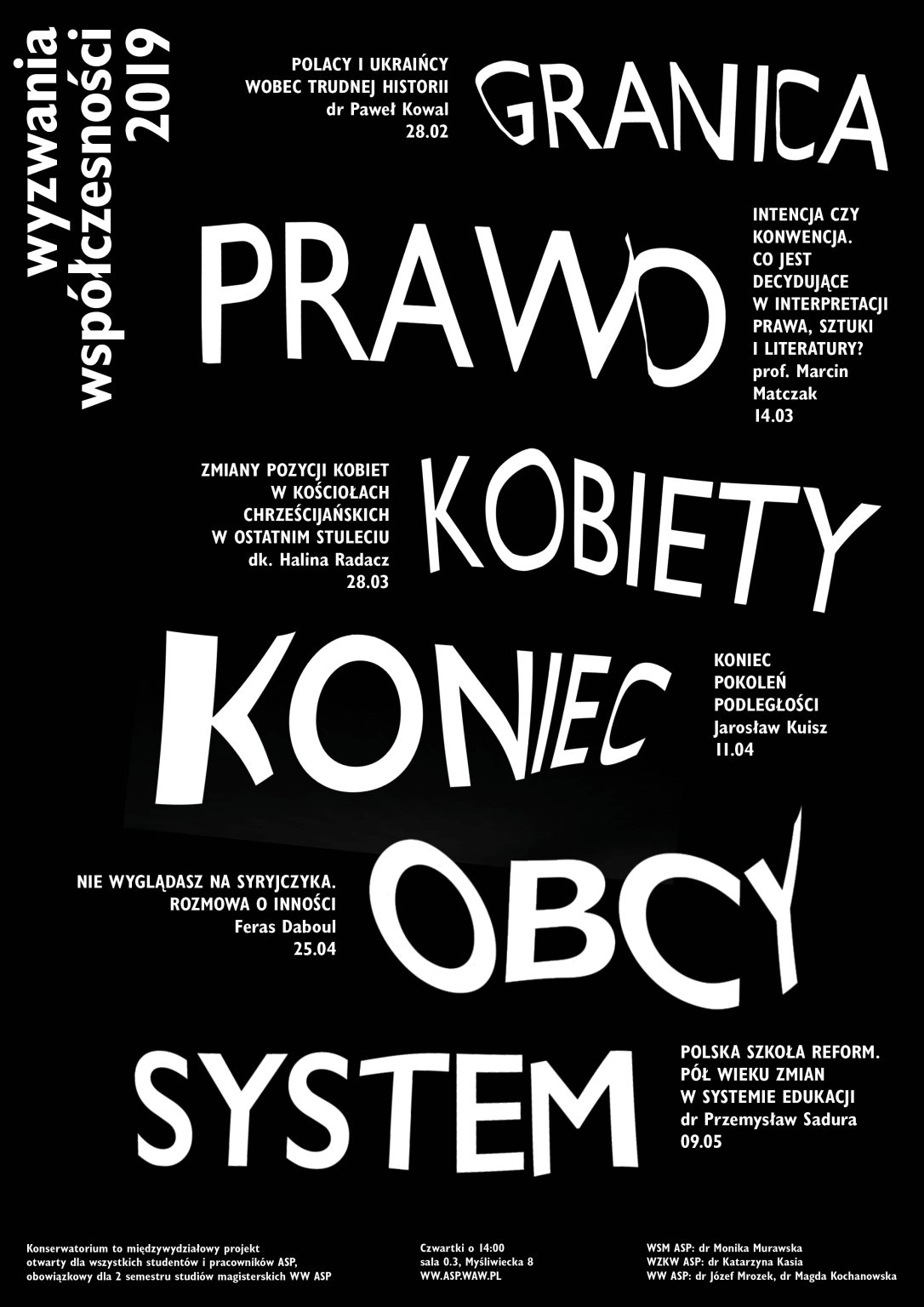 Seminarium Wyzwania Współczesności 2019