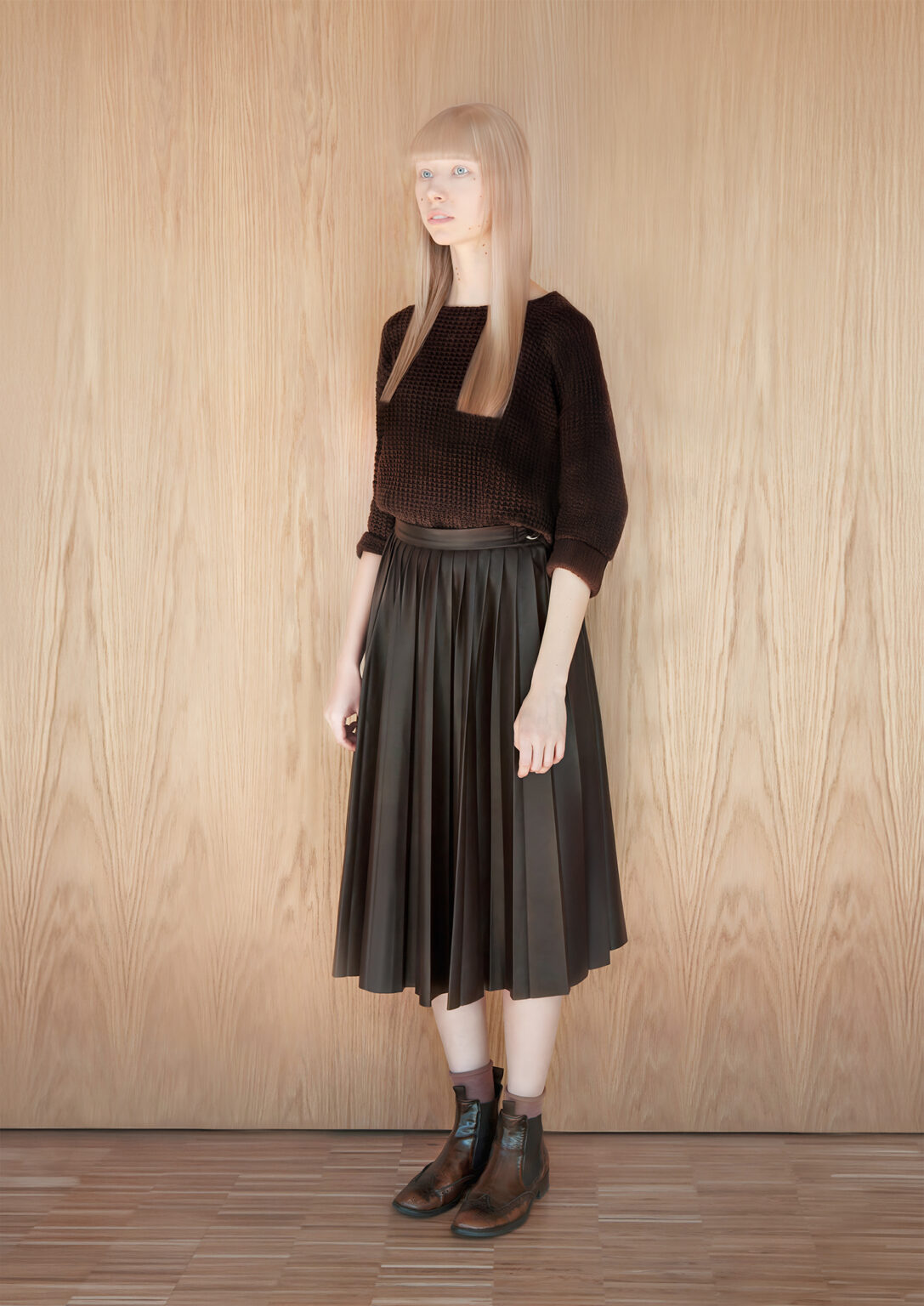 Zdjęcie z serii „Truth of Seeing” autorstwa Antoniny Konopelskiej