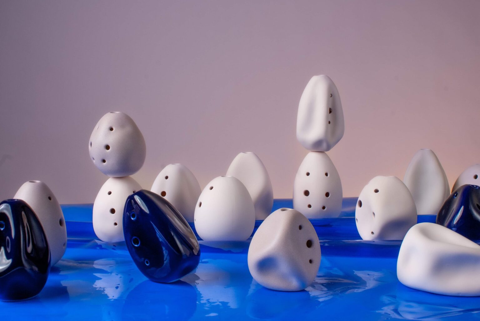 ceramiczna okaryna Daniela Sikorskiego