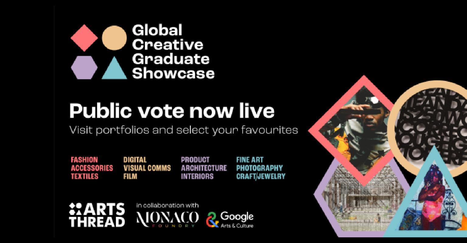 Grafika do konkursu Global Creative Graduate Showcase 2025