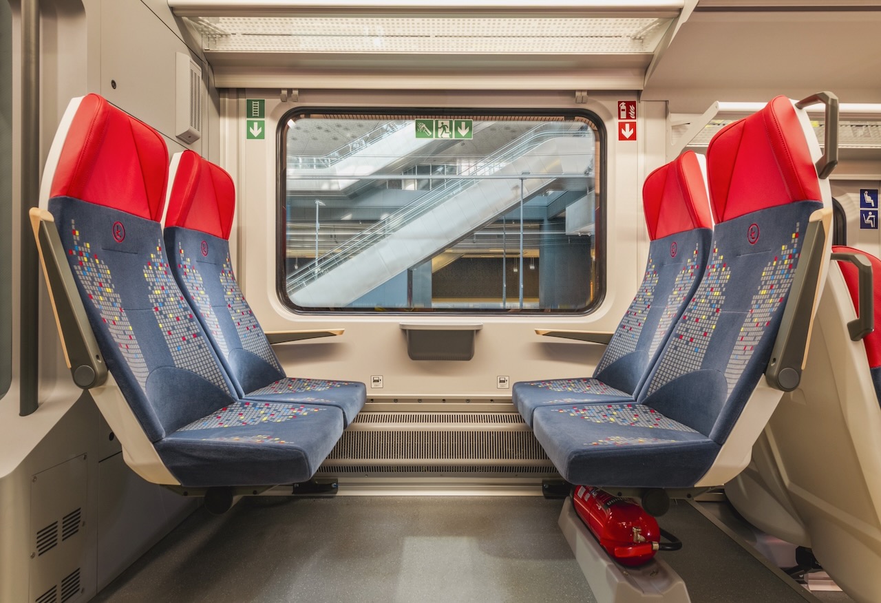 Wnętrze pojazdu PESA Bydgosz