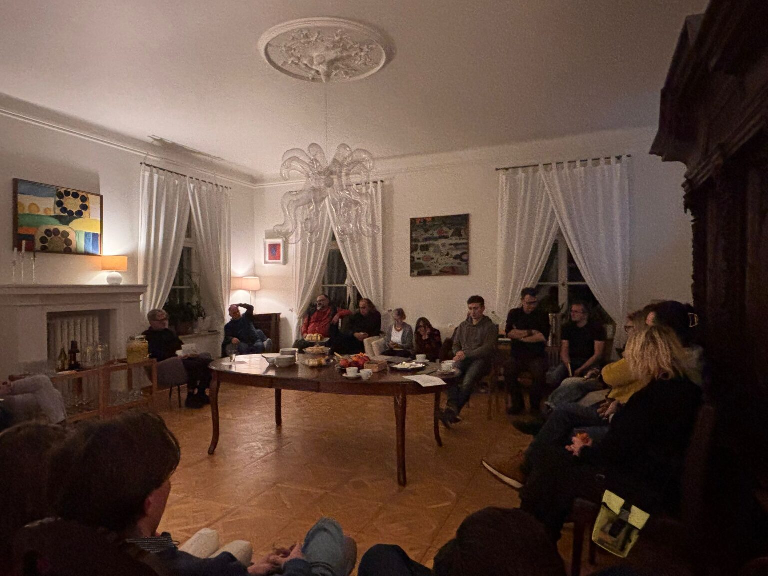 Spotkanie przedstawicieli wydziałów projektowych w Domu Plenerowym w Dłużewie, listopad 2025