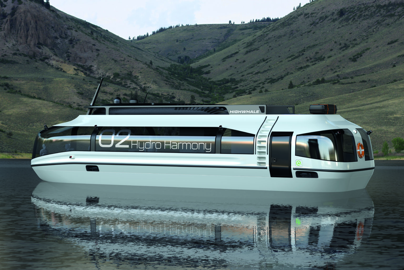 Łucja Paszkowska, „Ekologiczna pasażerska jednostka śródlądowa”, dyplom licencjacki, 2025