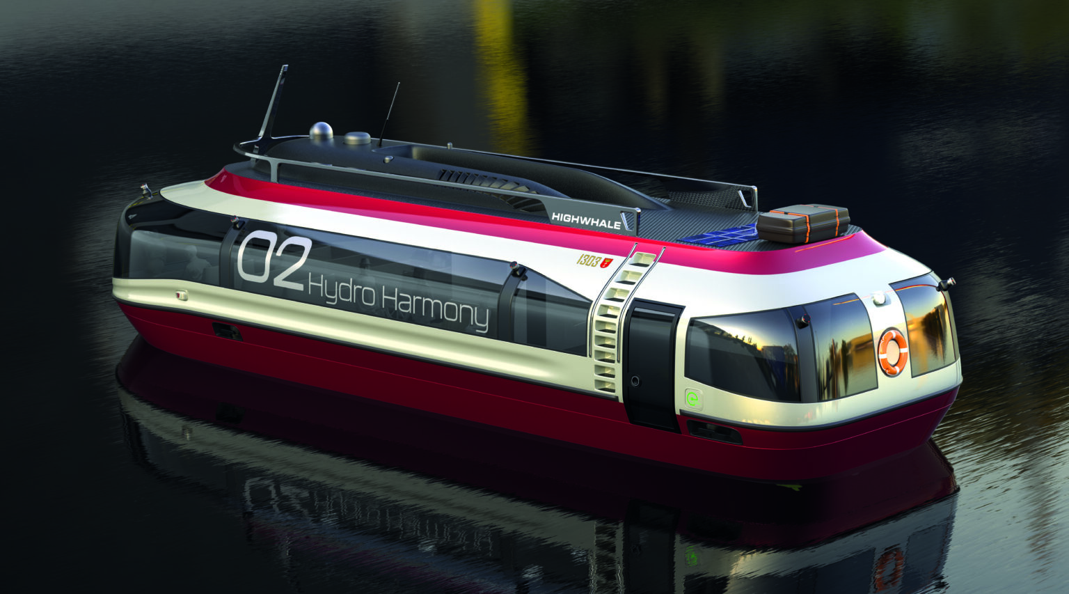 Łucja Paszkowska, „Ekologiczna pasażerska jednostka śródlądowa”, dyplom licencjacki, 2025