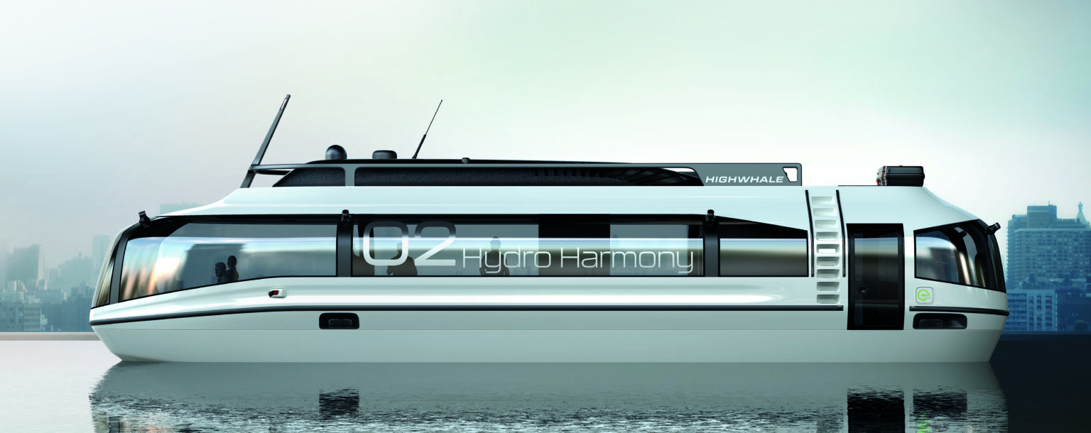 Łucja Paszkowska, „Ekologiczna pasażerska jednostka śródlądowa”, dyplom licencjacki, 2025