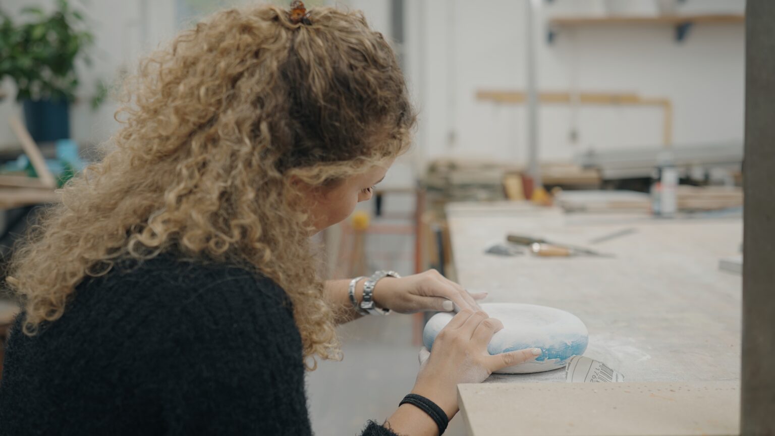 Warsztaty Carousel na Wydziale Wzornictwa ASP w Warszawie, październik 2025, fot. Wawrzyniec Skoczylas