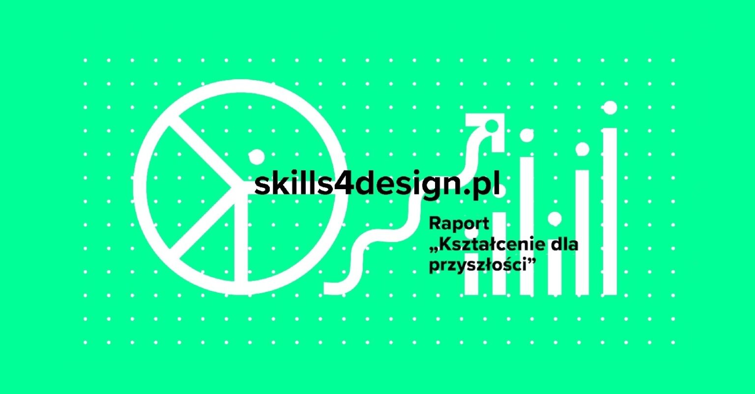 Zielona grafika do raportu „Kształcenie dla przyszłości”