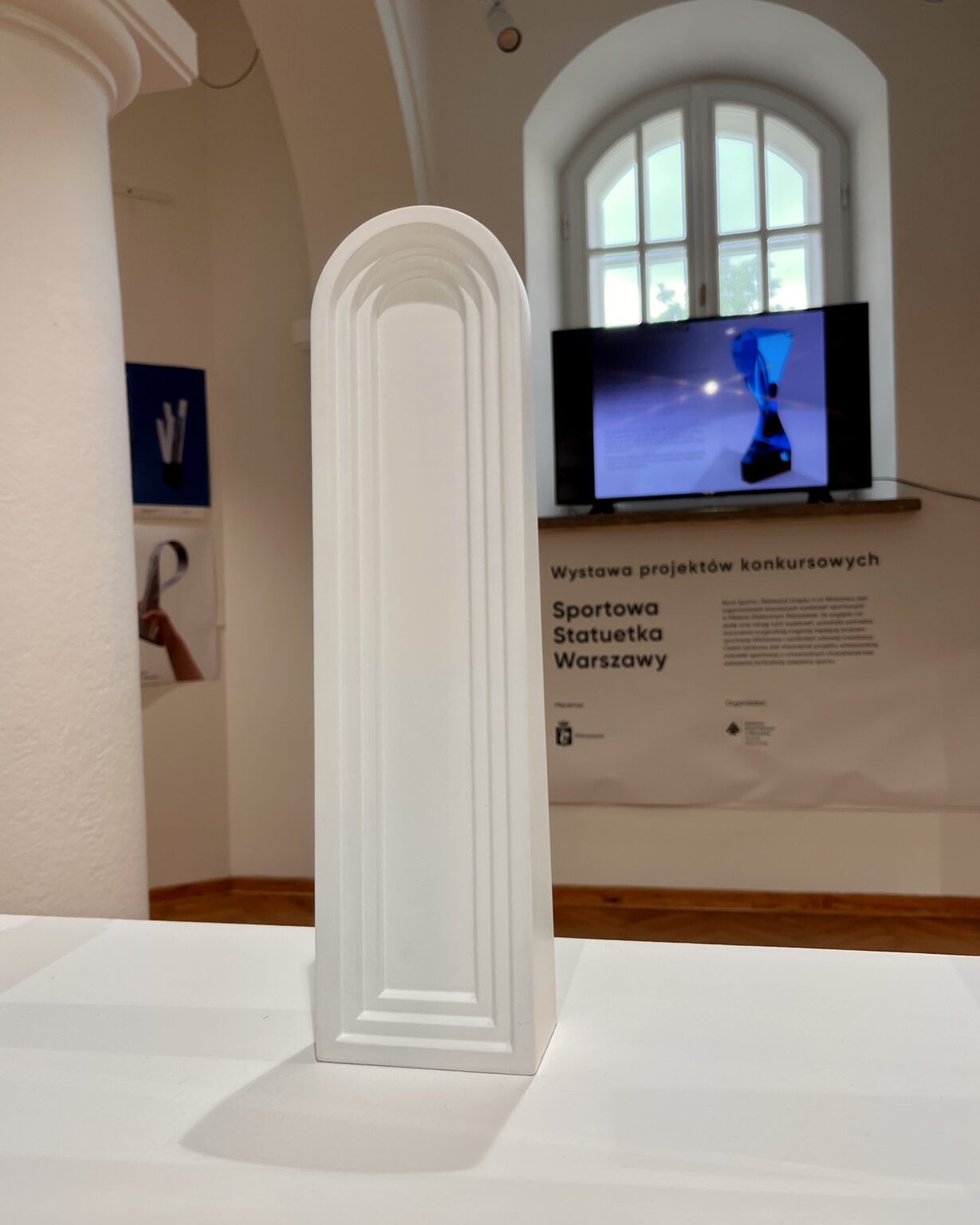 Zofia Sapryk, prototyp Warszawskiej Statuetki Sportowej, II miejsce w konkursie